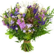 Father's Day field bouquet (Field bouquet blue purple lilac bouncy)